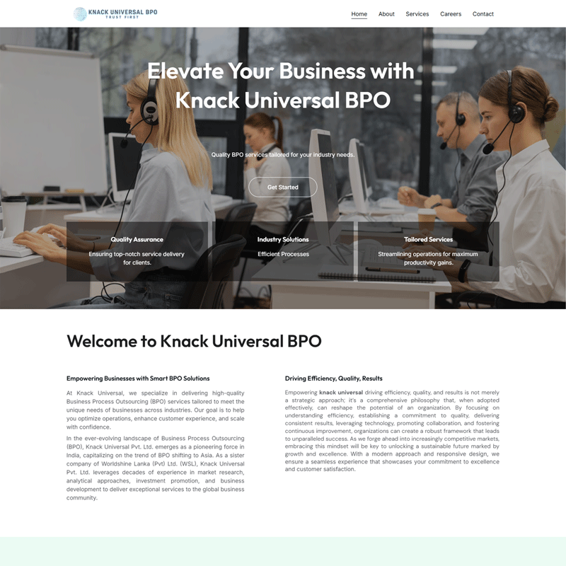 Knack Universal BPO