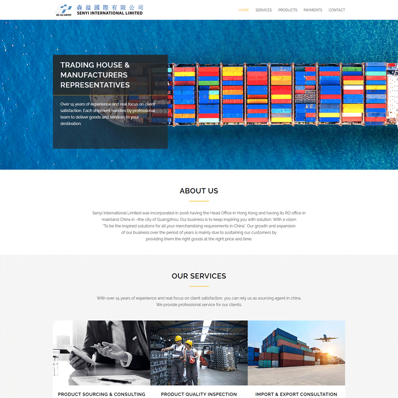 Senyi International Limited. | senyiintl.com